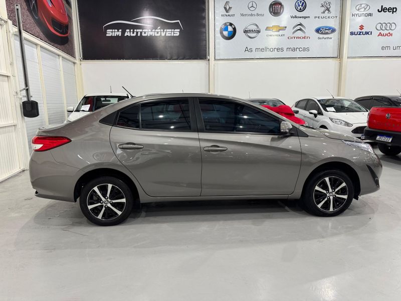 Toyota Yaris 1.5 16v Sedan Xs Connect Multidrive 2020/2020 SIM AUTOMÓVEIS ROLANTE / Carros no Vale