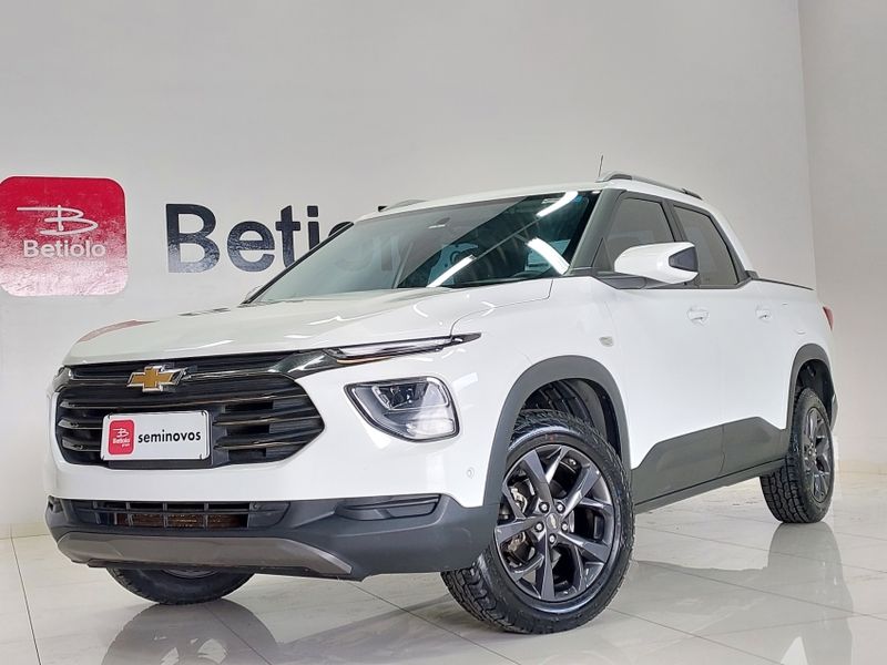 Chevrolet MONTANA 1.2 TURBO FLEX PREMIER AUTOMÁTICO 2023/2023 BETIOLO NOVOS E SEMINOVOS LAJEADO / Carros no Vale