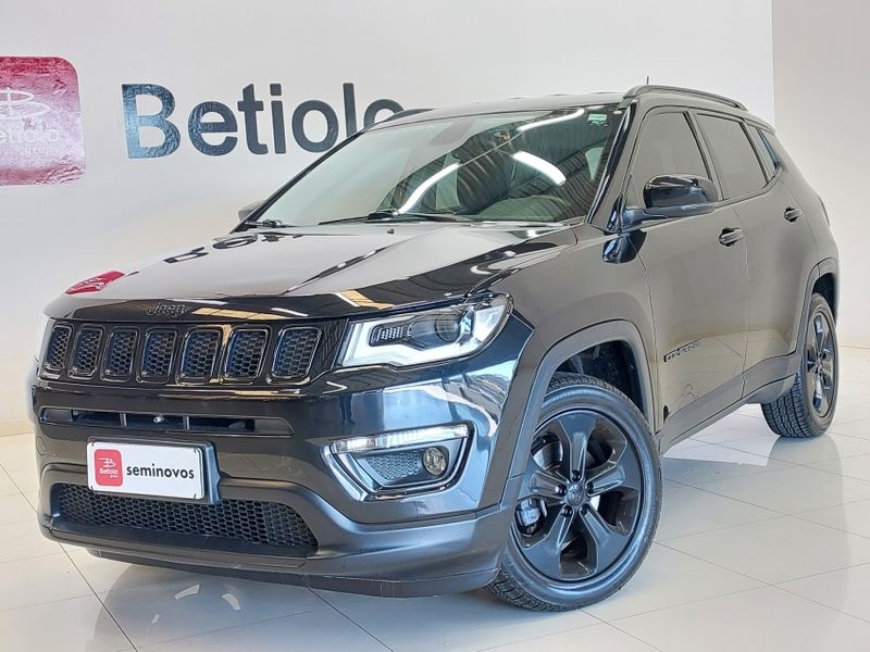JEEP COMPASS 2.0 16V FLEX NIGHT EAGLE AUTOMÁTICO 2017/2018 BETIOLO NOVOS E SEMINOVOS LAJEADO / Carros no Vale