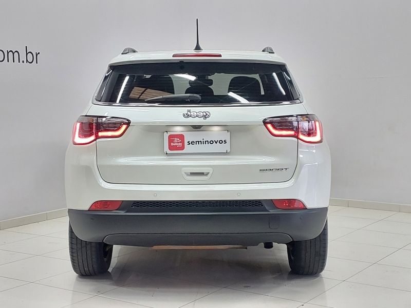 JEEP COMPASS 2.0 16V FLEX SPORT AUTOMÁTICO 2021/2021 BETIOLO NOVOS E SEMINOVOS LAJEADO / Carros no Vale