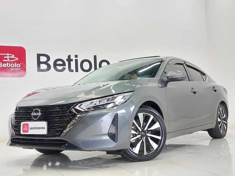 Nissan SENTRA 2.0 16V GASOLINA EXCLUSIVE XTRONIC 2024/2025 BETIOLO NOVOS E SEMINOVOS LAJEADO / Carros no Vale