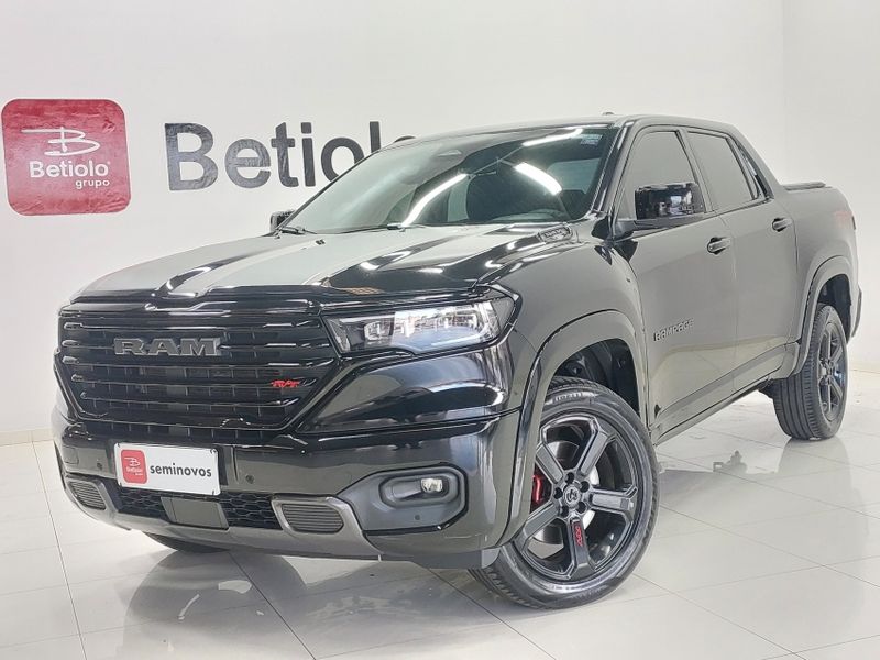 Ram RAMPAGE 2.0 HURRICANE 4 TURBO GASOLINA R/T 4X4 AUTOMÁTICO 2023/2024 BETIOLO NOVOS E SEMINOVOS LAJEADO / Carros no Vale