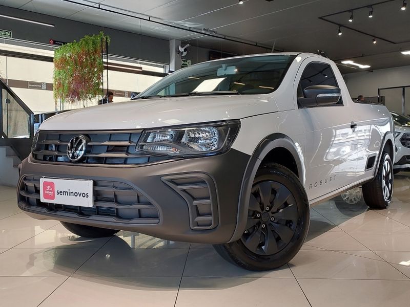Volkswagen SAVEIRO 1.6 MSI ROBUST CS 16V FLEX 2P MANUAL 2025/2025 BETIOLO NOVOS E SEMINOVOS LAJEADO / Carros no Vale