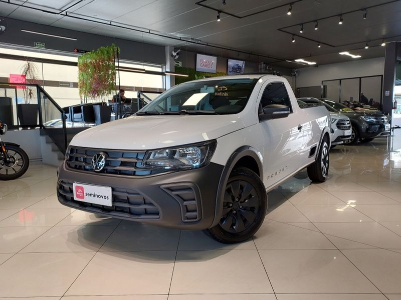 Volkswagen SAVEIRO 1.6 MSI ROBUST CS 16V FLEX 2P MANUAL 2025/2025 BETIOLO NOVOS E SEMINOVOS LAJEADO / Carros no Vale
