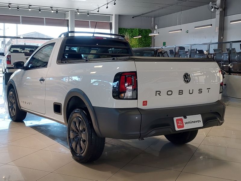 Volkswagen SAVEIRO 1.6 MSI ROBUST CS 16V FLEX 2P MANUAL 2025/2025 BETIOLO NOVOS E SEMINOVOS LAJEADO / Carros no Vale