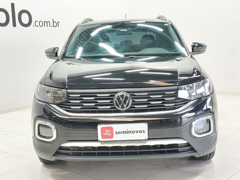 Volkswagen T-CROSS 1.0 200 TSI TOTAL FLEX SENSE AUTOMÁTICO 2022/2022 BETIOLO NOVOS E SEMINOVOS LAJEADO / Carros no Vale