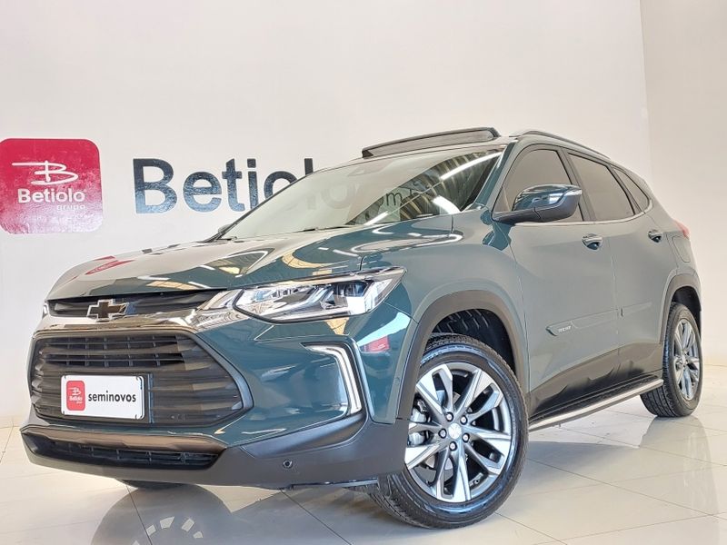 Chevrolet TRACKER 1.2 TURBO FLEX PREMIER AUTOMÁTICO 2024/2025 BETIOLO NOVOS E SEMINOVOS LAJEADO / Carros no Vale