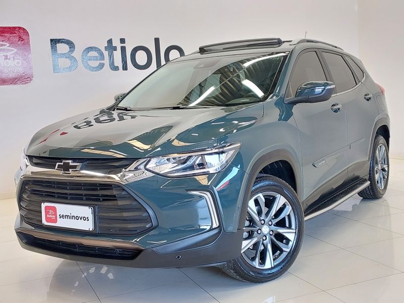 Chevrolet TRACKER 1.2 TURBO FLEX PREMIER AUTOMÁTICO 2024/2025 BETIOLO NOVOS E SEMINOVOS LAJEADO / Carros no Vale