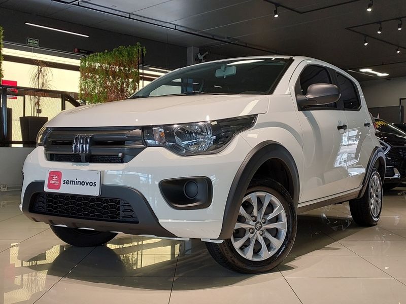 Fiat MOBI 1.0 EVO FLEX LIKE MANUAL 2022/2023 BETIOLO NOVOS E SEMINOVOS LAJEADO / Carros no Vale