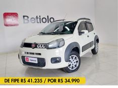 Fiat UNO 1.4 EVO WAY 8V FLEX 4P AUTOMATIZADO 2015/2016 BETIOLO NOVOS E SEMINOVOS LAJEADO / Carros no Vale