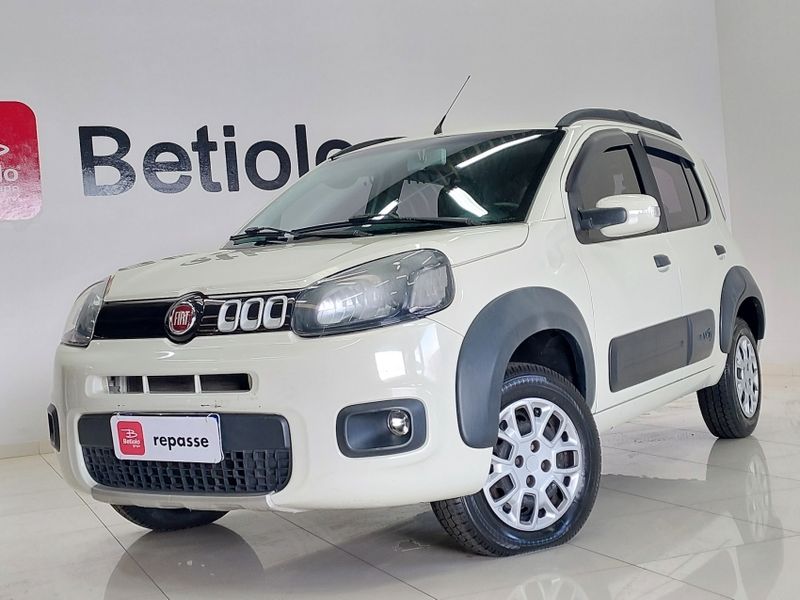 Fiat UNO 1.4 EVO WAY 8V FLEX 4P AUTOMATIZADO 2015/2016 BETIOLO NOVOS E SEMINOVOS LAJEADO / Carros no Vale