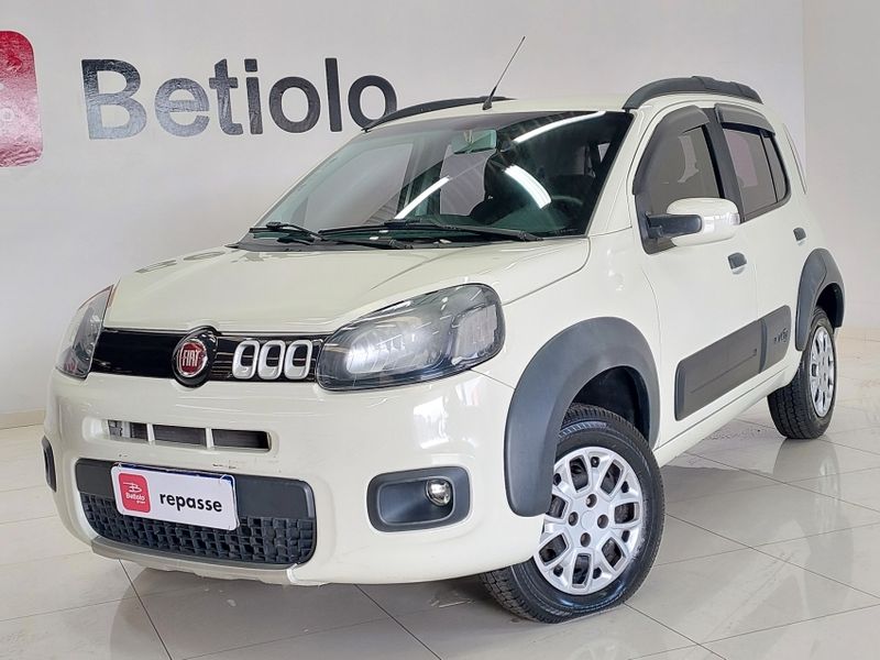 Fiat UNO 1.4 EVO WAY 8V FLEX 4P AUTOMATIZADO 2015/2016 BETIOLO NOVOS E SEMINOVOS LAJEADO / Carros no Vale