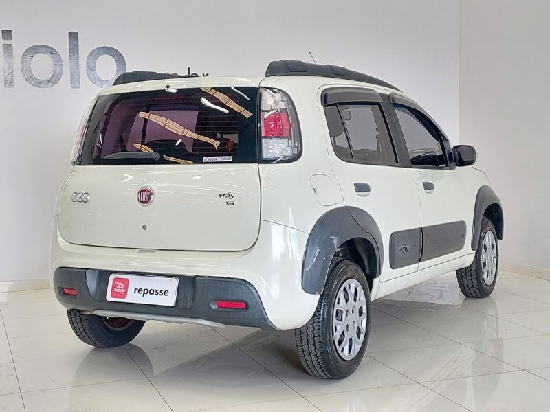 Fiat UNO 1.4 EVO WAY 8V FLEX 4P AUTOMATIZADO 2015/2016 BETIOLO NOVOS E SEMINOVOS LAJEADO / Carros no Vale
