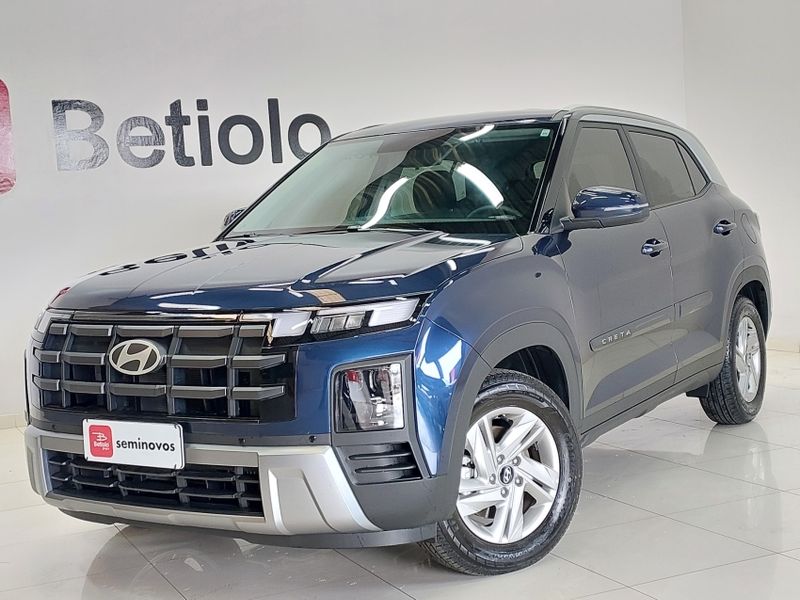Hyundai CRETA 1.0 TGDI FLEX COMFORT AUTOMÁTICO 2025/2025 BETIOLO NOVOS E SEMINOVOS LAJEADO / Carros no Vale