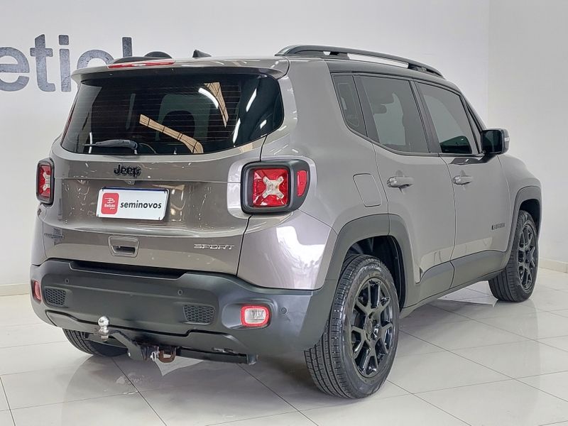 JEEP RENEGADE 1.8 16V FLEX SPORT 4P AUTOMÁTICO 2021/2021 BETIOLO NOVOS E SEMINOVOS LAJEADO / Carros no Vale