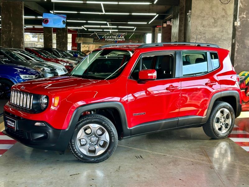 JEEP RENEGADE 1.8 16V FLEX SPORT 4P MANUAL 2017/2017 CASTELLAN E TOMAZONI MOTORS CAXIAS DO SUL / Carros no Vale