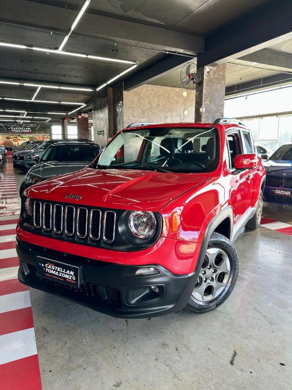 JEEP RENEGADE 1.8 16V FLEX SPORT 4P MANUAL 2017/2017 CASTELLAN E TOMAZONI MOTORS CAXIAS DO SUL / Carros no Vale
