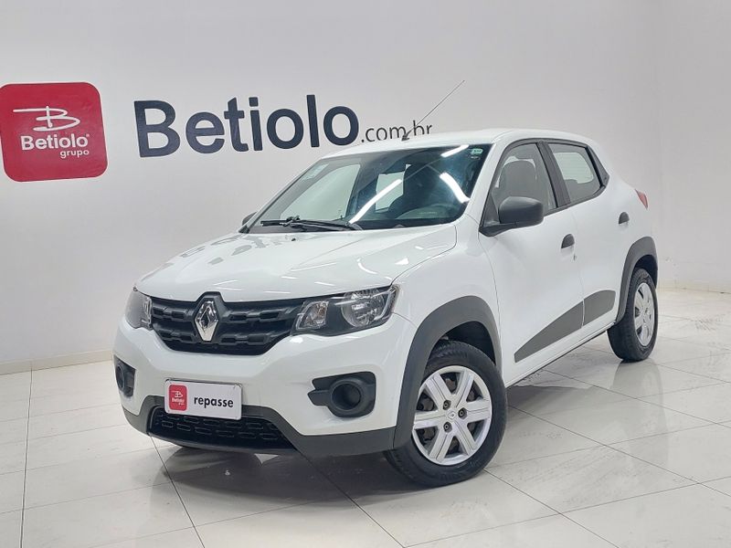Renault KWID 1.0 12V SCE FLEX ZEN MANUAL 2020/2021 BETIOLO NOVOS E SEMINOVOS LAJEADO / Carros no Vale