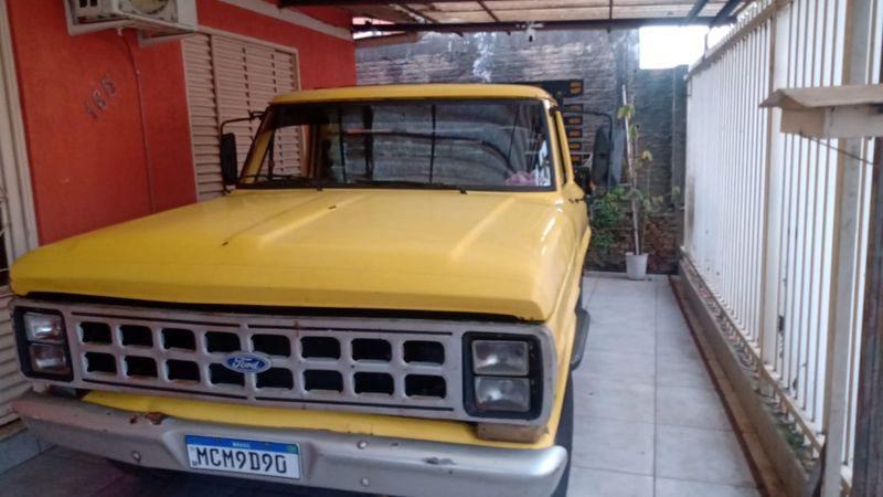 Ford F-1000 3.9 SUPER SÉRIE CS 8V DIESEL 2P MANUAL 1982/1983 CAMINHÕES & CAMIONETAS PASSO FUNDO / Carros no Vale