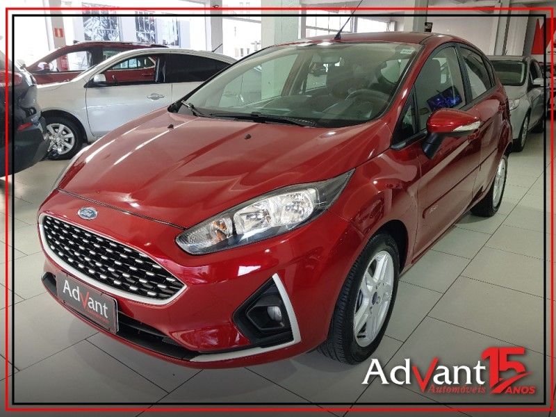 Ford FIESTA 1.6 TI-VCT FLEX SEL POWERSHIFT 2018/2018 ADVANT AUTOMÓVEIS CAXIAS DO SUL / Carros no Vale