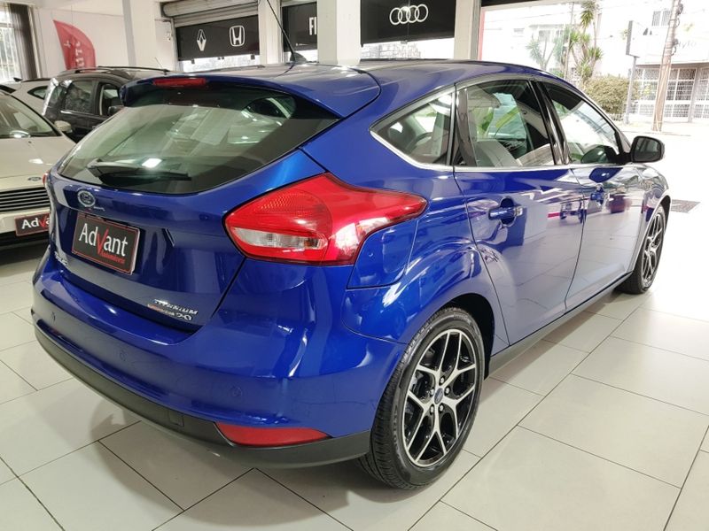 Ford FOCUS 2.0 TITANIUM 16V FLEX 4P POWERSHIFT 2015/2016 ADVANT AUTOMÓVEIS CAXIAS DO SUL / Carros no Vale