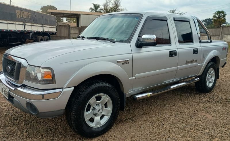 Ford RANGER 3.0 LIMITED 4X4 CD 16V TURBO ELETRONIC DIESEL 4P MANUAL 2007/2008 CAMINHÕES & CAMIONETAS PASSO FUNDO / Carros no Vale