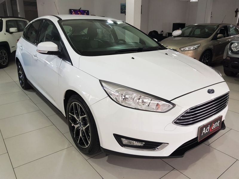 Ford FOCUS 2.0 TITANIUM 16V FLEX 4P POWERSHIFT 2015/2016 ADVANT AUTOMÓVEIS CAXIAS DO SUL / Carros no Vale