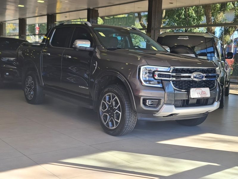 Ford RANGER 3.0 V6 TURBO DIESEL CD LIMITED 4X4 AUTOMÁTICO 2024/2024 CARRO DEZ NOVO HAMBURGO / Carros no Vale