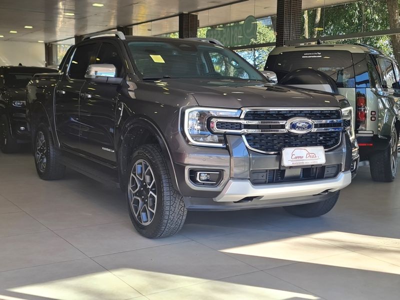Ford RANGER 3.0 V6 TURBO DIESEL CD LIMITED 4X4 AUTOMÁTICO 2024/2024 CARRO DEZ NOVO HAMBURGO / Carros no Vale