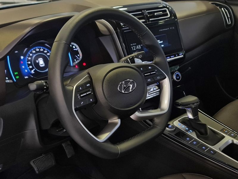 Hyundai CRETA 1.0 TGDI FLEX PLATINUM AUTOMÁTICO 2024/2025 CARRO DEZ NOVO HAMBURGO / Carros no Vale