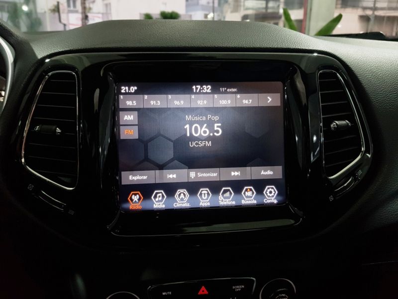JEEP COMPASS 2.0 16V FLEX LIMITED AUTOMÁTICO 2018/2018 ADVANT AUTOMÓVEIS CAXIAS DO SUL / Carros no Vale