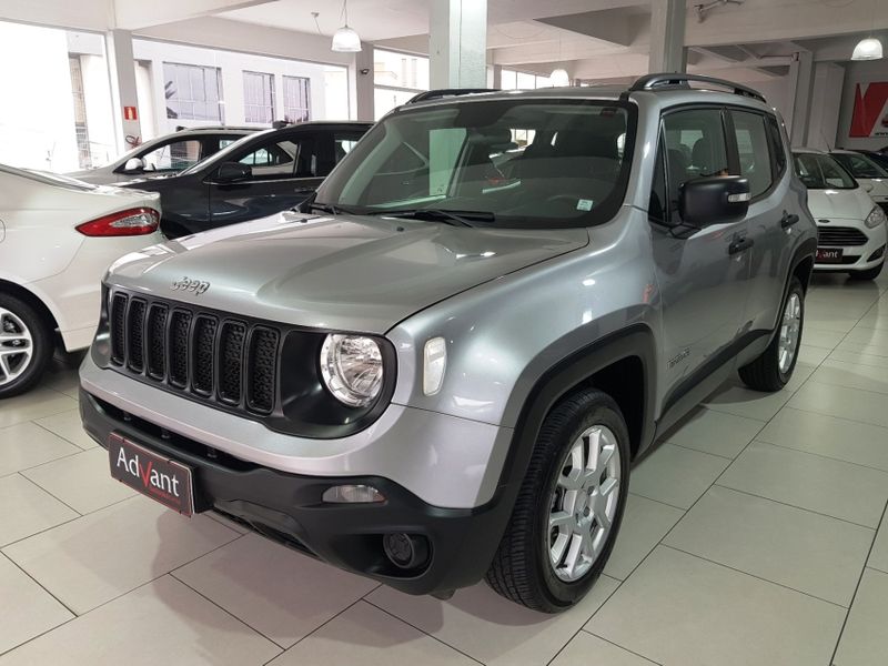 JEEP RENEGADE 1.8 16V FLEX SPORT 4P AUTOMÁTICO 2021/2021 ADVANT AUTOMÓVEIS CAXIAS DO SUL / Carros no Vale