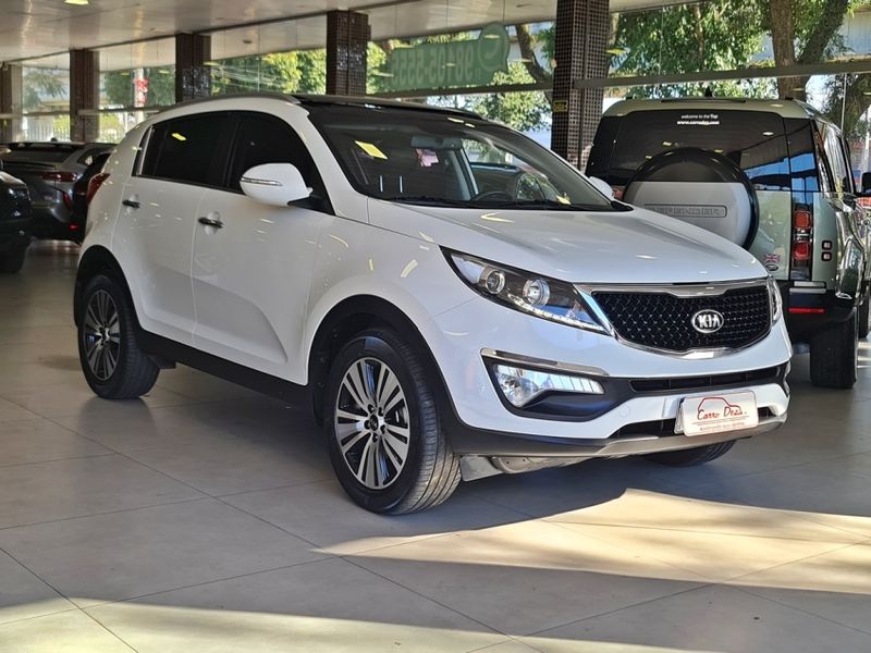 KIA SPORTAGE 2.0 EX 4X2 16V FLEX 4P AUTOMÁTICO 2015/2016 CARRO DEZ NOVO HAMBURGO / Carros no Vale