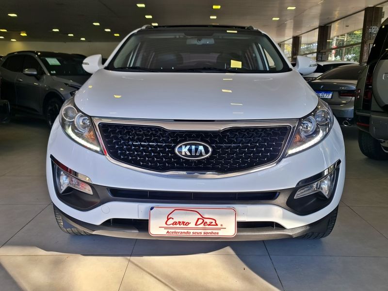 KIA SPORTAGE 2.0 EX 4X2 16V FLEX 4P AUTOMÁTICO 2015/2016 CARRO DEZ NOVO HAMBURGO / Carros no Vale