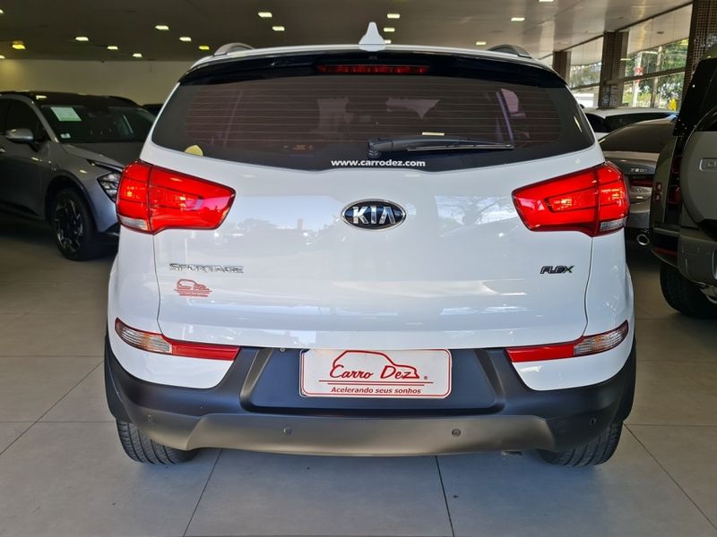 KIA SPORTAGE 2.0 EX 4X2 16V FLEX 4P AUTOMÁTICO 2015/2016 CARRO DEZ NOVO HAMBURGO / Carros no Vale