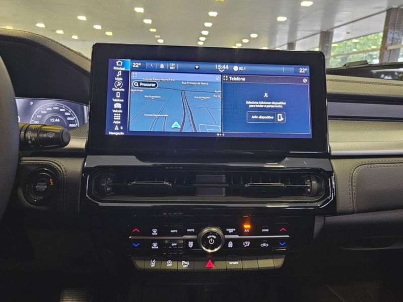 Ram RAMPAGE 2.0 HURRICANE 4 TURBO GASOLINA REBEL 4X4 AUTOMÁTICO 2023/2024 CARRO DEZ NOVO HAMBURGO / Carros no Vale