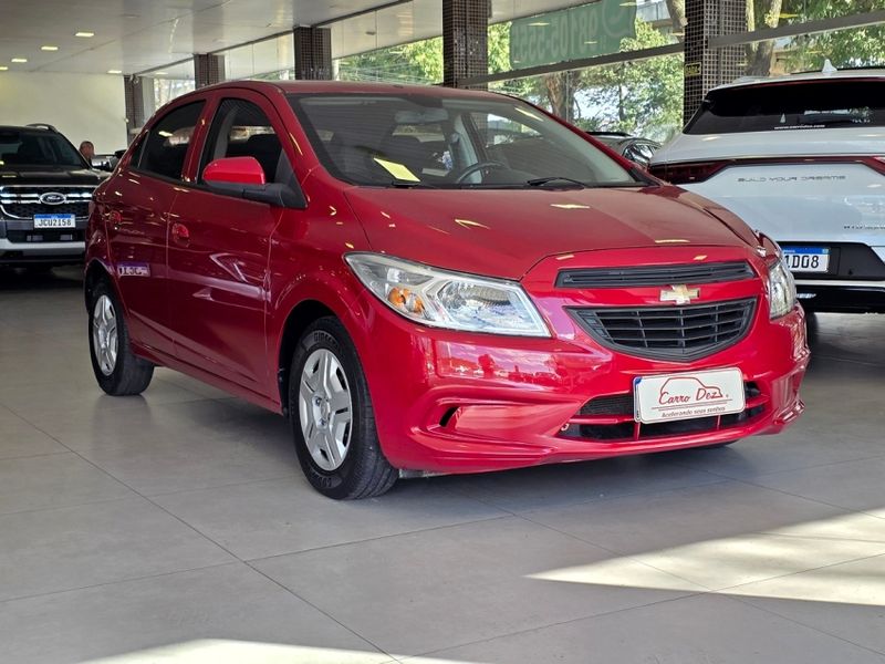Chevrolet ONIX 1.0 MPFI JOY 8V FLEX 4P MANUAL 2018/2018 CARRO DEZ NOVO HAMBURGO / Carros no Vale