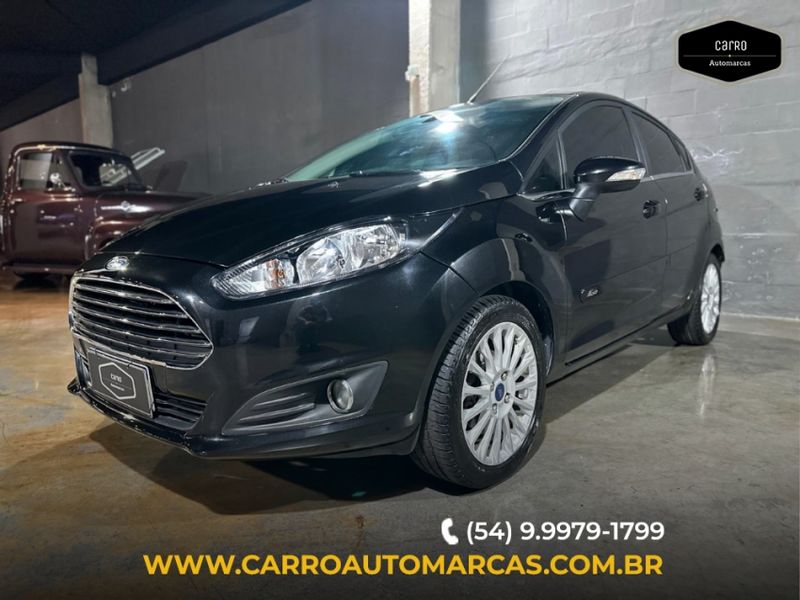 Ford FIESTA 1.6 TITANIUM HATCH 16V FLEX 4P POWERSHIFT 2016/2016 CARRO AUTOMARCAS CAXIAS DO SUL / Carros no Vale