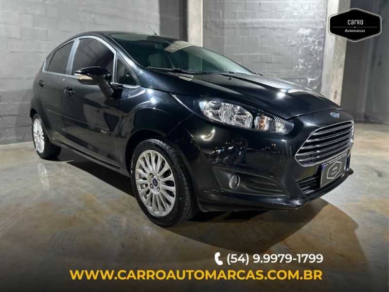 Ford FIESTA 1.6 TITANIUM HATCH 16V FLEX 4P POWERSHIFT 2016/2016 CARRO AUTOMARCAS CAXIAS DO SUL / Carros no Vale