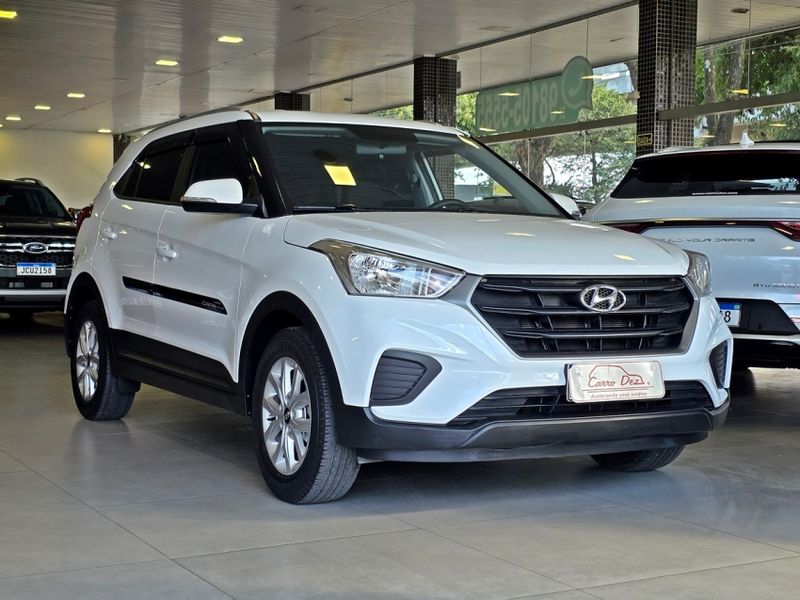 Hyundai CRETA 1.6 16V FLEX ACTION AUTOMÁTICO 2021/2022 CARRO DEZ NOVO HAMBURGO / Carros no Vale