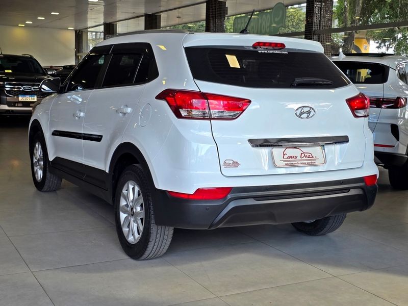 Hyundai CRETA 1.6 16V FLEX ACTION AUTOMÁTICO 2021/2022 CARRO DEZ NOVO HAMBURGO / Carros no Vale