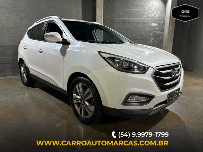 Hyundai IX35 2.0 MPFI GLS 16V FLEX 4P AUTOMÁTICO 2016/2016 CARRO AUTOMARCAS CAXIAS DO SUL / Carros no Vale
