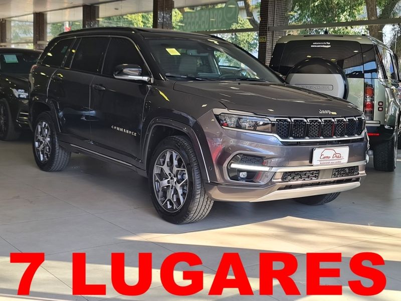 JEEP COMMANDER 2.0 TD380 TURBO DIESEL OVERLAND AT9 2022/2023 CARRO DEZ NOVO HAMBURGO / Carros no Vale