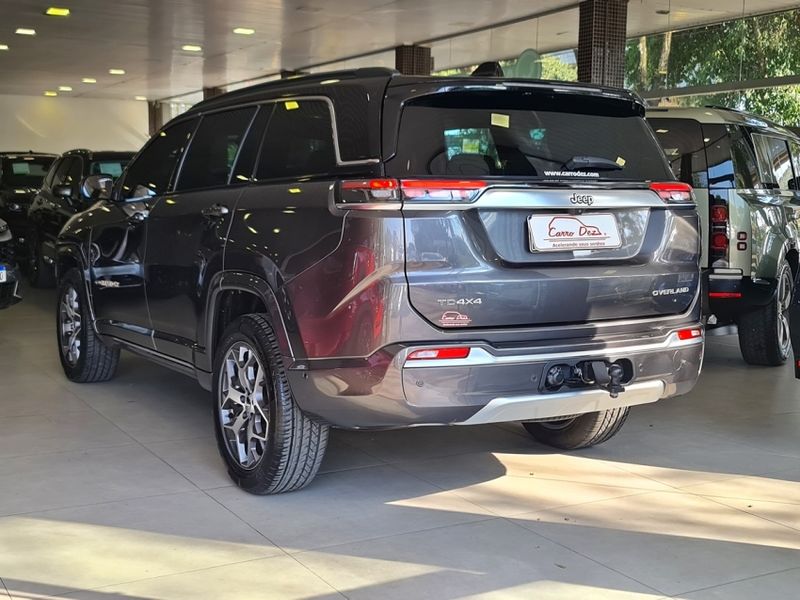 JEEP COMMANDER 2.0 TD380 TURBO DIESEL OVERLAND AT9 2022/2023 CARRO DEZ NOVO HAMBURGO / Carros no Vale