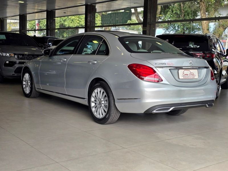 Mercedes-Benz C 200 2.0 CGI AVANTGARDE 16V GASOLINA 4P AUTOMÁTICO 2015/2015 CARRO DEZ NOVO HAMBURGO / Carros no Vale