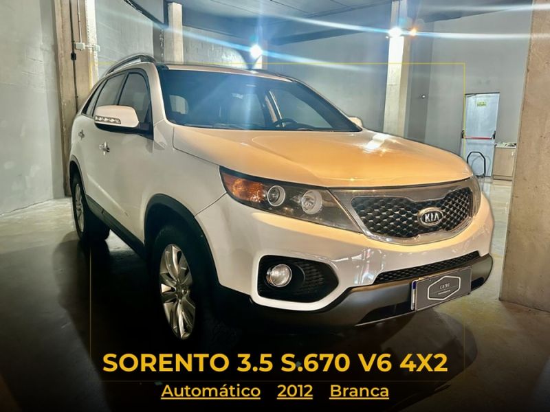 KIA SORENTO 3.5 S.555 V6 4X2 24V GASOLINA 4P AUTOMATICO 2011/2012 CARRO AUTOMARCAS CAXIAS DO SUL / Carros no Vale
