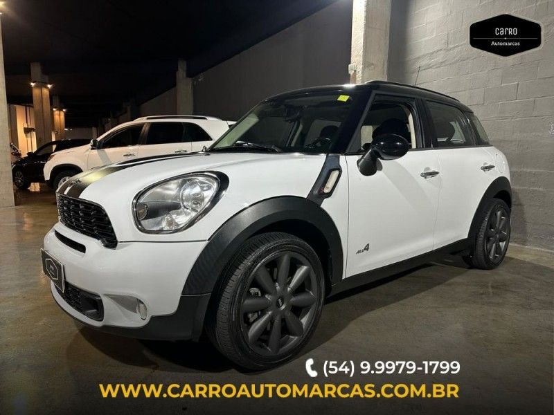 Mini COUNTRYMAN 1.6 S ALL4 4X4 16V 184CV TURBO GASOLINA 4P AUTOMÁTICO 2013/2014 CARRO AUTOMARCAS CAXIAS DO SUL / Carros no Vale