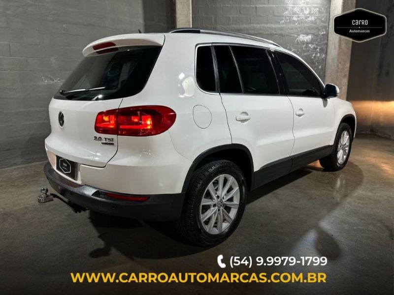 Volkswagen TIGUAN 2.0 TSI 16V TURBO GASOLINA 4P TIPTRONIC 2014/2014 CARRO AUTOMARCAS CAXIAS DO SUL / Carros no Vale