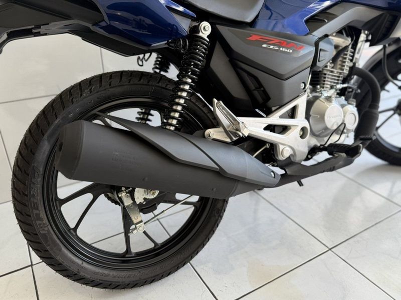 Honda Motos CG 160 FAN 2025 SÓ MOTOS E AUTOMÓVEIS SANTA CRUZ DO SUL / Carros no Vale
