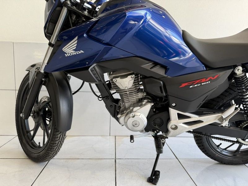 Honda Motos CG 160 FAN 2025 SÓ MOTOS E AUTOMÓVEIS SANTA CRUZ DO SUL / Carros no Vale